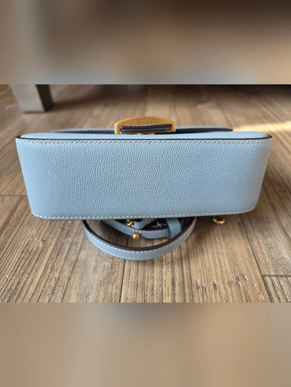 Kate Spade Katy Medium Leather Shoulder Bag in Ocean Beach